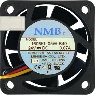Imagem de Cooler 1606KL-05W-B40 24V 0.07A 1.68W 3L 3P 40X40X15MM B2 - NMB-MAT
