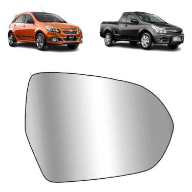 Imagem de Refil lente espelho retrovisor agile 2009 a 2014 montana 2015 a 2022 l