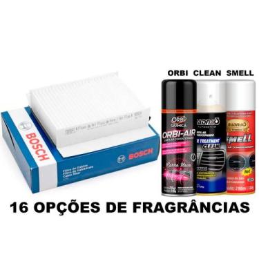 Imagem de Kit Filtro De Ar Condicionado Vw Gol G4 2005/2014 + Limpa Ar Condicion