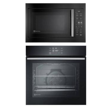 Imagem de Torre de Cocção com Micro-ondas de Embutir 34L Preto (ME3BP) + Forno d