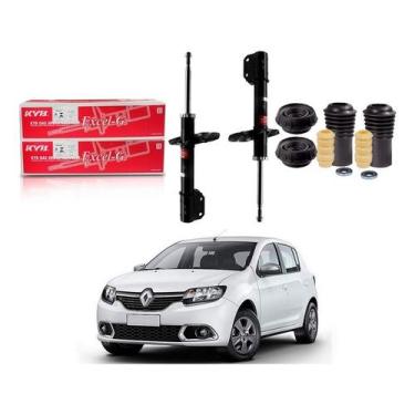 Imagem de Kit Amortecedor Dianteiro Sandero 1.0 1.6 2014 A 2019 - Kayaba