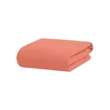 Imagem de Lençol Inferior Com Elástico Colors Goiaba 200 Fios - Queen Size Rosa