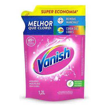 Imagem de Alvejante Vanish Refil 1,2l Pink - Cuida Das Cores