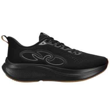 Imagem de Tênis de Corrida Voa 3 Unissex Confortável 43263432 - Olympikus, Preto