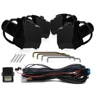 Imagem de Kit Trava Elétrica Tragial Vw Fox 2003 à 2009 Gol Parati G2 G3 G4 4 Po