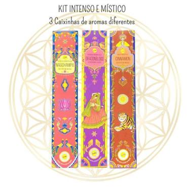 Imagem de KIT Com 3 Incensos de Massala SreeVani Indian Heritage Varetas, KIT IN