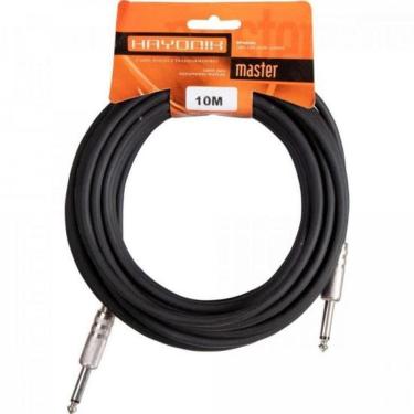 Imagem de Cabo Para Instrumentos Linha Brasil P10 X P10 10M Preto