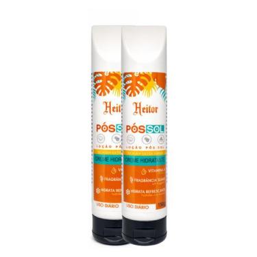 Imagem de Kit 2 Creme Hidratante Pós-Sol Heitor Vitamina A 150g