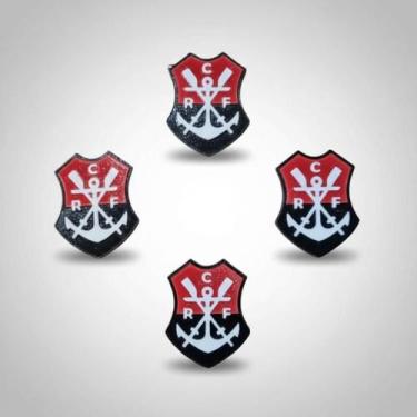 Imagem de Kit 4 Mini Escudos Remo Flamengo Festa, Decoração E Enfeites