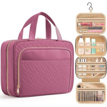 Imagem de Bolsa de higiene pessoal HOTOR Travel Waterproof com gancho e bolsos