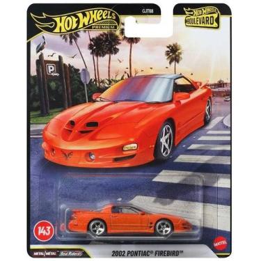Imagem de Carro HOT Wheels Boulevard Premium 2002 Pontiac Firebird Mattel JHW17