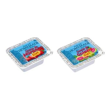 Imagem de Geléia Homemade Diet Morango/goiaba Blister 15g 144 Sachês