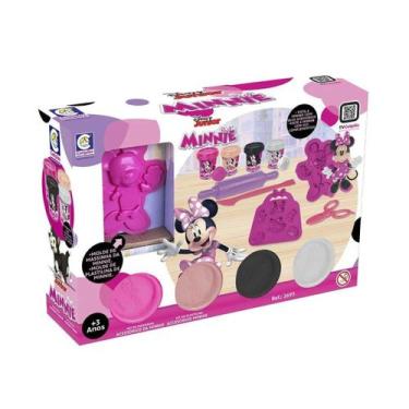 Imagem de Brinquedo Kit De Massinhas Minnie Acessórios Disney - Cotiplás, UN, Di