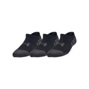 Imagem de Meia de Treino Under Armour Tech Infantil, Preto, 26-30