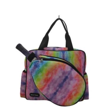 Imagem de Bolsa Raqueteira Tennis E Beach Tennis - Boadebolsa, Tie dye