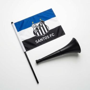 Imagem de Corneta Com Bandeira Santos - Senhor Preço