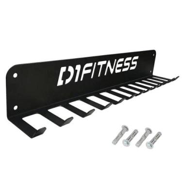 Imagem de Suporte Super Bands D1FITNESS Aço 3mm - Preto, 75cm