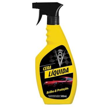 Imagem de Cera Automotiva Líquida V8 Tradicional 500ml