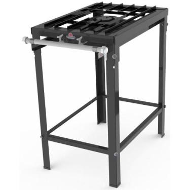 Imagem de Fogão Industrial Baixa Pressão 1 Queimado Duplo PMS-110 - Progás - PRO