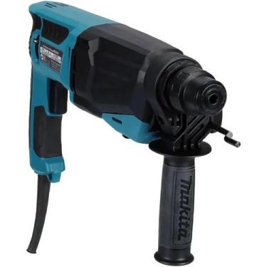 Imagem de Martelete Perfurador Rompedor Makita HR2670 800W SDS Plus, 110V