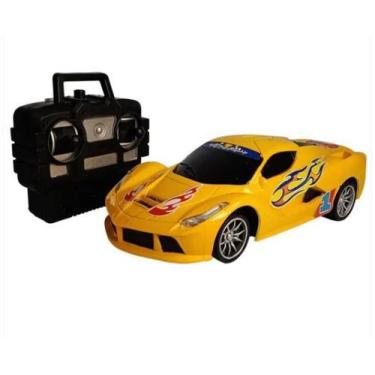 Imagem de Carro De Controle Remoto Possantes Pro Turbo 7 Funções Amarelo- Wellmi