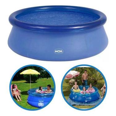 Imagem de Piscina Redonda Inflável Splash Fun 1900l Mor Azul Azul