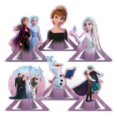 Imagem de 6 Decoração de Mesa Display Festa Frozen Regina Festas - Inspire sua F