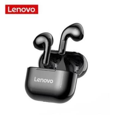 Imagem de Fone De Ouvido Bluetooth Sem Fio Lenovo Lp40 Original, Preto
