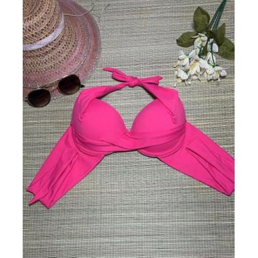 Imagem de Top Biquíni Reforçado Avulso: Conforto e Suporte para Praia e Piscina 