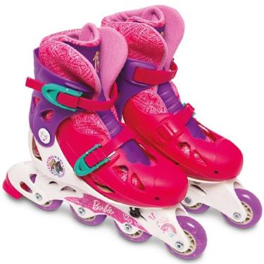 Imagem de Patins Ajustavel Barbie 33 a 36 FUN
