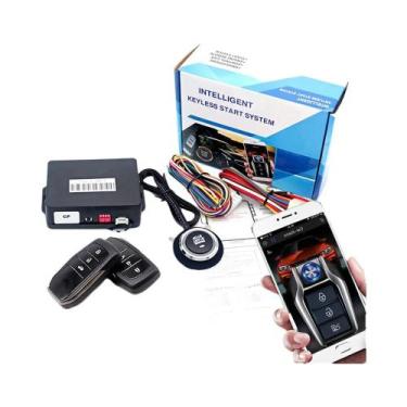 Imagem de Sistema De Alarme Para Carro Com Chave Inteligente Universal E Kit De 