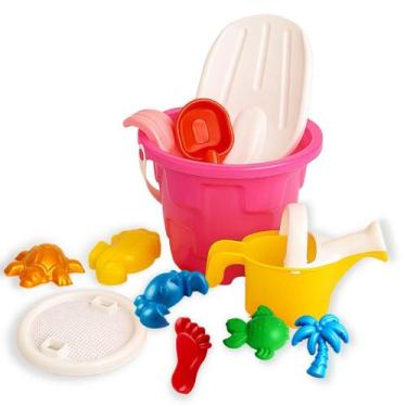 Imagem de Kit Baldinho Aventuras no Castelo Praia Parque Sortidos - Baldinho de 