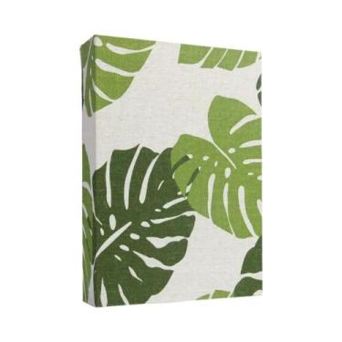 Imagem de Álbum De Fotos 4x6 Com 100 Bolsos, Capa De Linho, Scrapbook DIY Para A