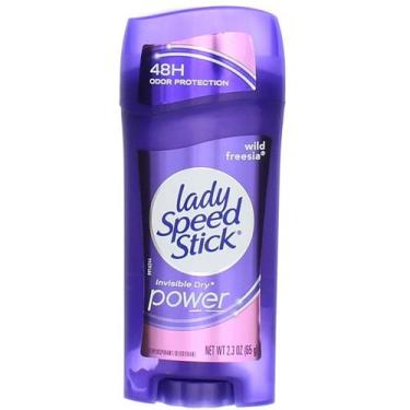 Imagem de Desodorante Antitranspirante Lady Speed Stick, Seco Invisível, Frésia 