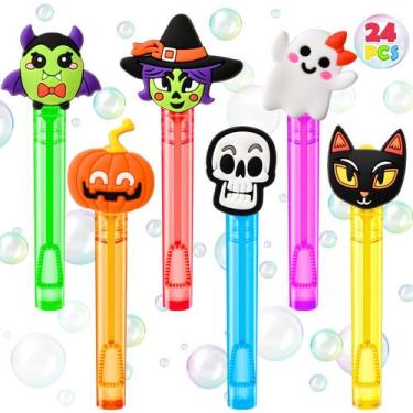 Imagem de Mini bolhas de Halloween e lembrancinhas de festa Winrayk, pacote com 