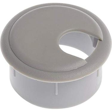 Imagem de The Hillman Group 59340 ilhós cinza com tampa, 5,8 cm, pacote com 2