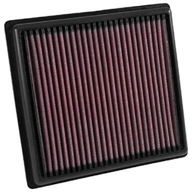 Imagem de K&N filtro de ar do motor: alto desempenho, premium, lavável, filtro de substituição: 2012-2018 SEAT/VOLKSWAGEN (Ibiza, Caddy, Sportsvan, Lavida, Jetta, Polo, Sagitar, Santana, Fabia, Octavia), 33-3060