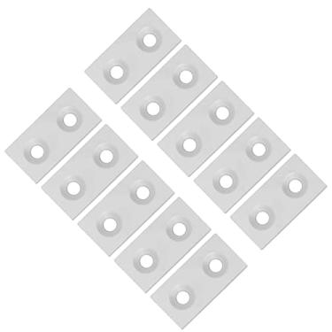 Imagem de Tampas de perfil de alumínio YWBL-WH Tampas de extremidade de furo duplo 3060 para máquina CNC de estrutura de perfis (prata), peças de movimento linear