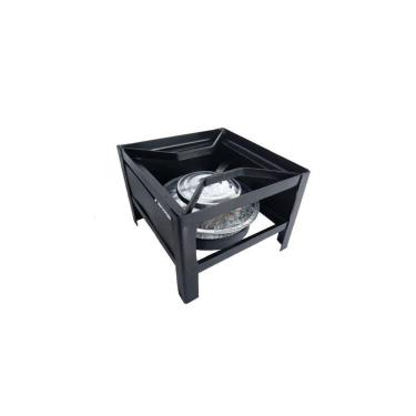 Imagem de Base Rechaud À Álcool Gel Com Tripé Pequeno 15x15x10cm