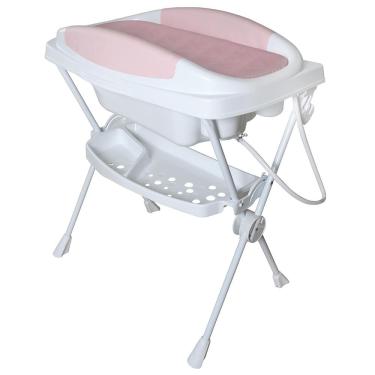 Imagem de Banheira Galzerano Dobrável Bebê Plástica Premium 7005RO – Rosa