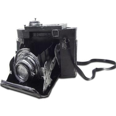 Imagem de Cofre Camera Fotografica Vintage Retro De Ferro Fundido 16cm (CJ-020)