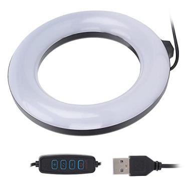 Imagem de Luz de enchimento, lâmpada de enchimento carregamento USB de plástico para reuniões online ao vivo