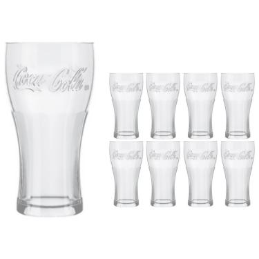 Imagem de Copo Coca-Cola Contour De Vidro 300ML Nadir Figueiredo 8Un