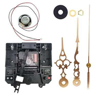 Imagem de Grande de relógio de pêndulo, com acessórios de mão peças acessórios música motor silencios relógio melhoria, G