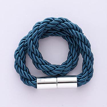 Imagem de Cinta de fivela magnética de cortina de metal criativa simples alça de cortina fivela de cortina suportes de cortina tiebacks, T3,2 PCS