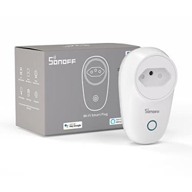 Imagem de SONOFF Tomada Inteligente, S26R2 Tomadas Elétricas, 16A 4000W, 100-250V AC, Interruptor Cronometrado, Controle Por Voz,Funciona Com Alexa, Google Home E IFTTT