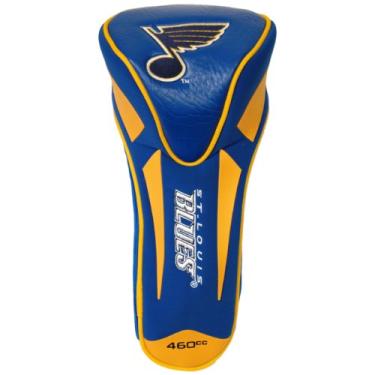 Imagem de Team Golf NHL St Louis Blues Capa de cabeça de motorista Apex único Golf Club capa de cabeça de motorista Apex único, serve para todos os tacos grandes, design verdadeiramente elegante