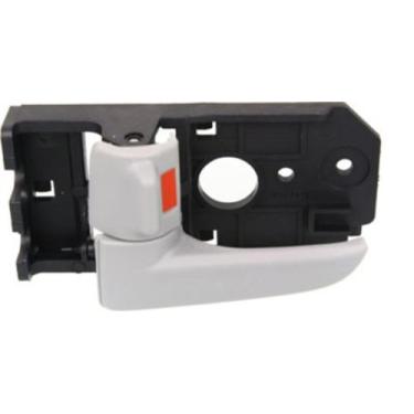 Imagem de Maçaneta interna cinza de substituição original do lado do motorista com botão de trava de porta para Kia - REPK462342