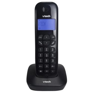 Imagem de Telefone Vtech VT680 Sem Fio Digital Id. Chamadas Preto