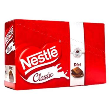 Imagem de Caixa De Chocolate Classic Diet Zero Açúcar Nestlé 1Cx C/ 22Un
